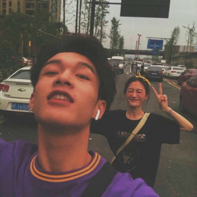 念七 意境情侣真人一对两张恩爱头像