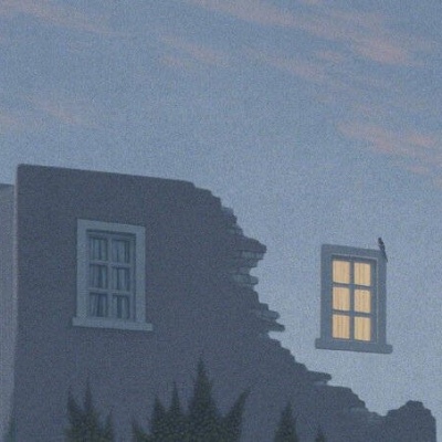 你自河林间过，惊鸿一现百花开。