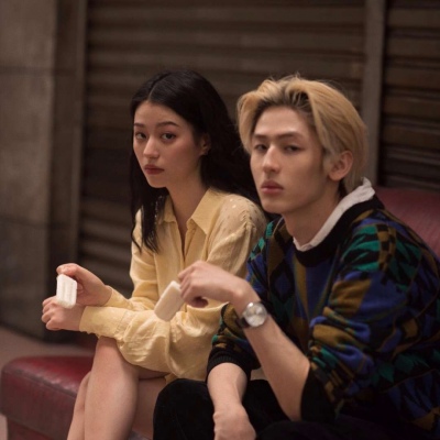 溺毙:一对两张原宿风时尚真人情头.以下内容仅对你可见