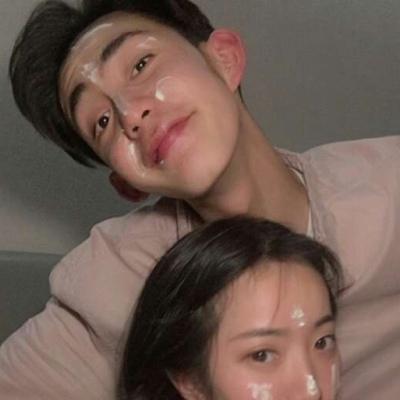 情侣头像 想等繁星取代落日 皓月坠入星空