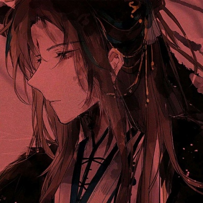 磨砂质动漫男头复古红滤镜 愿你如星海璀璨