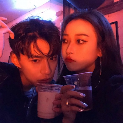 浔熙 真人情侣头像 每一天都在想你