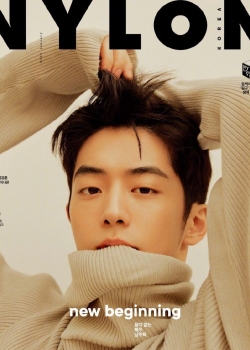 南柱赫简单干净封面海报图片