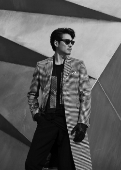 胡兵伦敦街拍写真图片