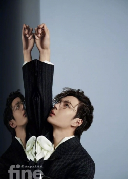 王一博百变俊朗封面写真图片