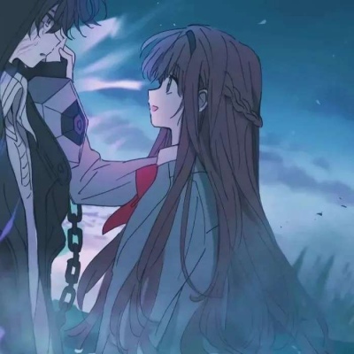 遇到喜欢的人  眼睛是藏不住的   情侣头像分享