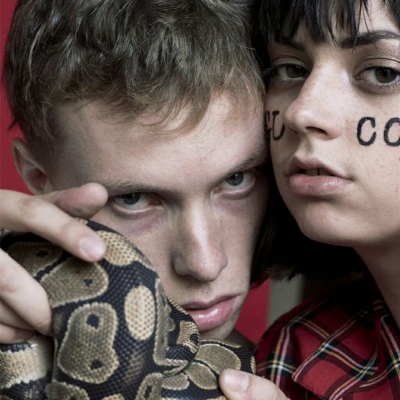 艺术真人情侣头像