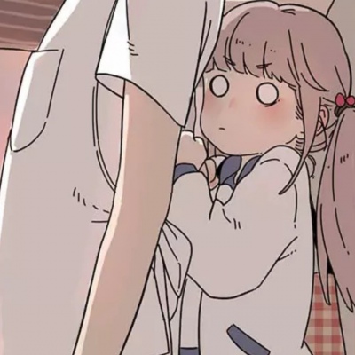 一对两张二次元可爱情侣头像