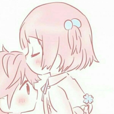 我们，一起长大啊！可爱情侣头像