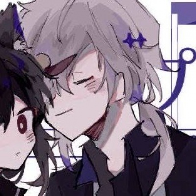 木染/情侣头像   可爱