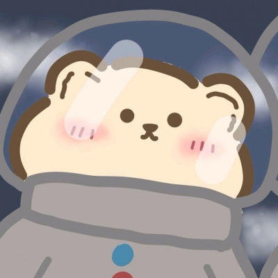 手绘可爱卡通小熊兔兔情头 陪你可可爱爱