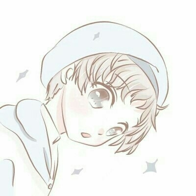 情侣头像，唯美，卡通呆萌