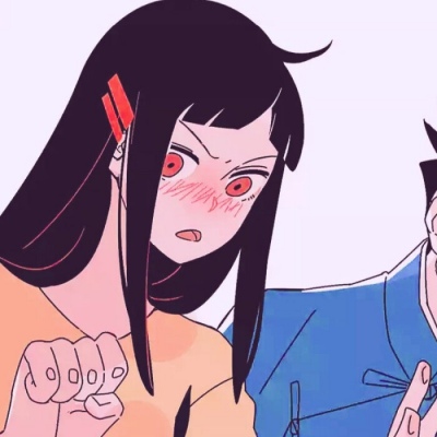 漫画名：《常乐同学令我无法告白》  情侣头像