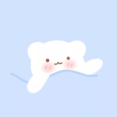 唐崎夜雨/可爱简约卡通情侣头像 一对两张