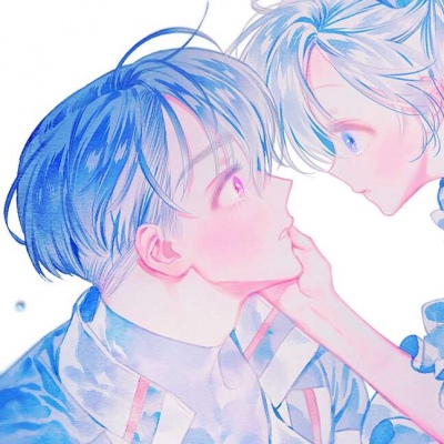 唸 动漫卡通情侣高颜值头像