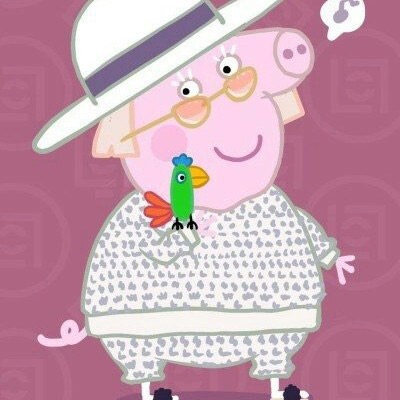 苏柒:?猪系列卡通头像/可爱就要任性一点