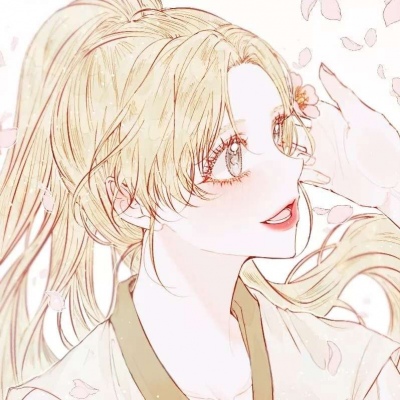 唐崎夜雨 二次元简约情侣头像