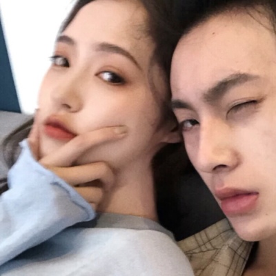 林哲 真人一对两张个性情头 你像礼物一样出现在我的生命里