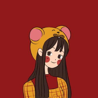 唐崎夜雨  二次元喜庆新年情侣头像 一对两张