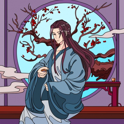 小七♡手绘古风男