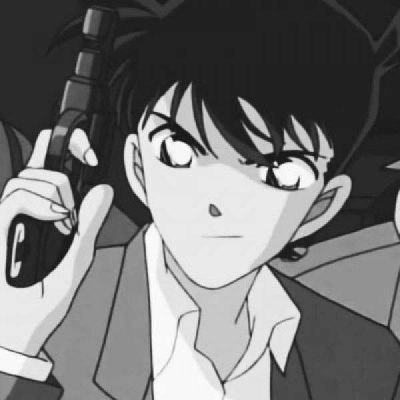 江孑 黑白动漫男头