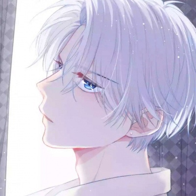 江孑 帅气手绘二次元男生头像