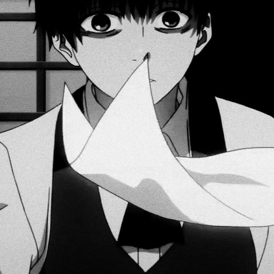 于泽＃黑白丧系动漫男头＃这辈子就放过你了 下辈子要记得带我回家哦