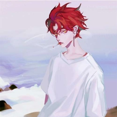 唐崎夜雨 二次元丧系男头像