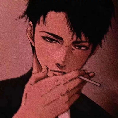 看起来凶凶的男头