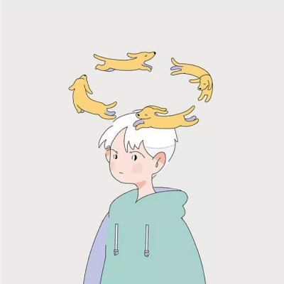 超级可爱的男头哦