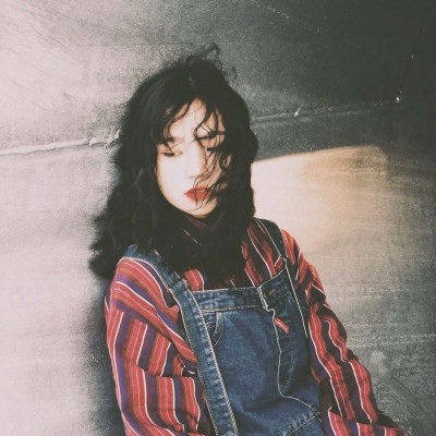 陈情|原宿风闺蜜头像.