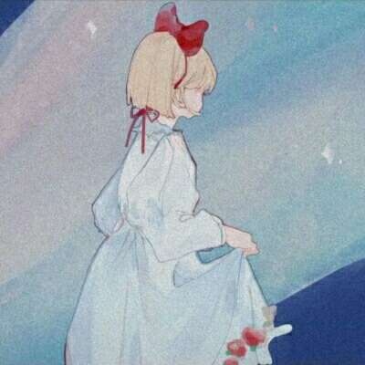 动漫女头|假如遇上烦心事，就盖好被子呼呼大睡。