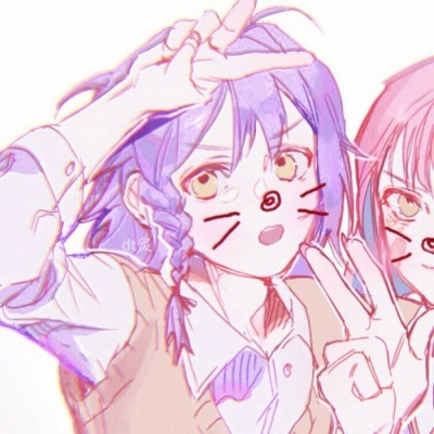 君兮染 闺蜜头像 可爱 唯美 一对两张