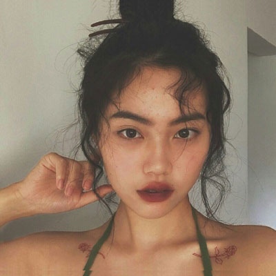 林弦 原宿风时尚气质女头 不看路人 不换星辰