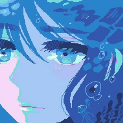 像素二次元头像/不易撞/自截