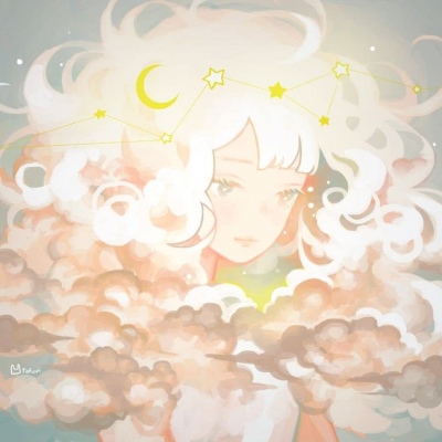 女生动漫头像：光落在你脸上，可爱一如既往。