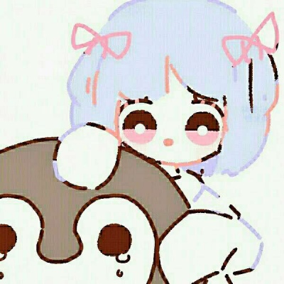 手绘动漫简单系列可爱女孩头像