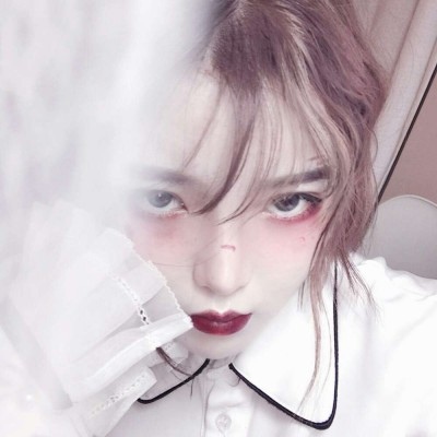 一组女头＃侧脸