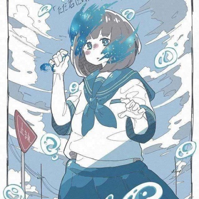 呆萌可爱的糖果女孩