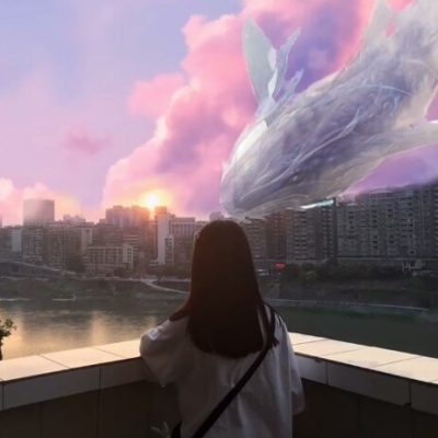 女生头像│北冥有鱼的 其名为鲲。