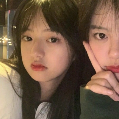 林语辞|意境可爱原宿风闺蜜头像|这世间再有诸多不值得我也万般值得。