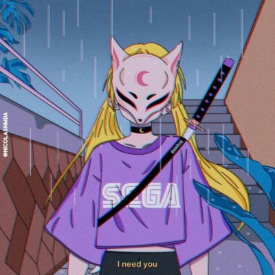 手绘霸气原宿风/要做酷女孩