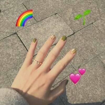 【女生美甲】我相信你总会到来 就像云朵总会等来月亮.