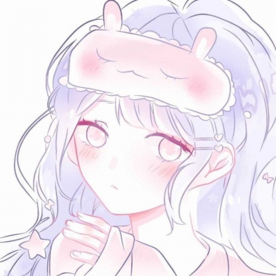 紫色系的女生头像
