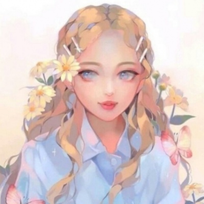 花系女生头像
