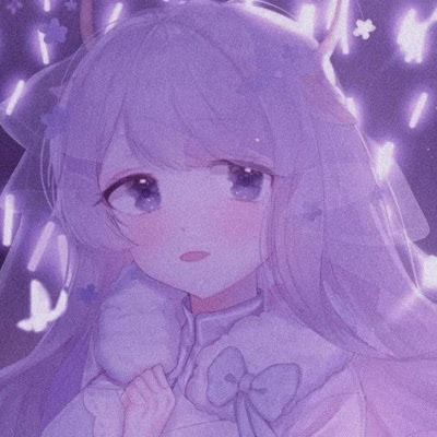 汐颜.动漫女头/紫色系列/爱意都藏在细节里'不爱也是