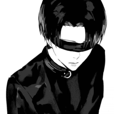 黑白动漫头像男女