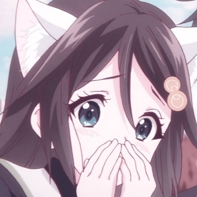 动漫女头/可爱精选优质混网少女粉红正面漫画动漫森系丧系乐观