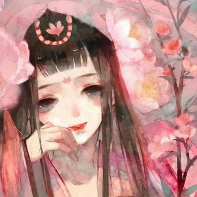 痴诺《古风女头》你贯穿我的山河似暮色沉溺若燃星火