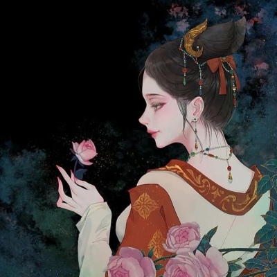 君兮染 女生头像 古风